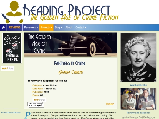 BookReviews/PartnersInCrime_AgathaChristie screenshot