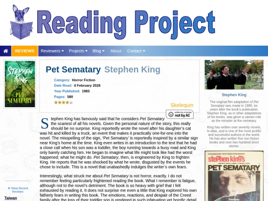 BookReviews/PetSemetary_StephenKing screenshot