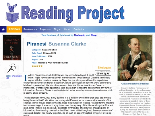 BookReviews/Piranesi_SusannaClarke screenshot