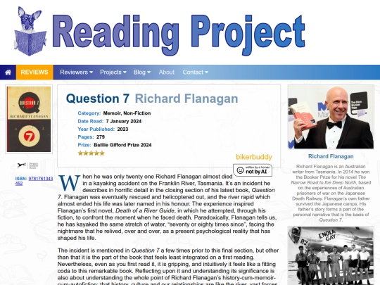 BookReviews/Question7_RichardFlanagan screenshot