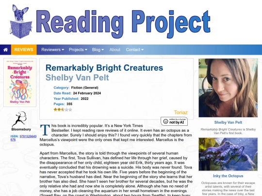 BookReviews/RemarkablyBrightCreatures_ShelbyVanPelt screenshot