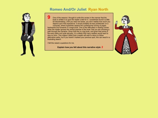 BookReviews/RomeoAndOrJuliet/RJ09 screenshot