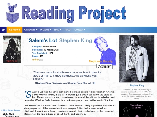 BookReviews/SalemsLot_StephenKing screenshot