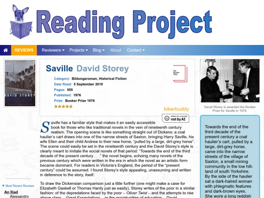 BookReviews/Saville_DavidStorey screenshot