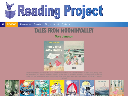 BookReviews/TalesFromMoominvalley_ToveJansson screenshot
