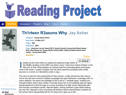 BookReviews/Th1rteenR3asonsWhy_JayAsher screenshot