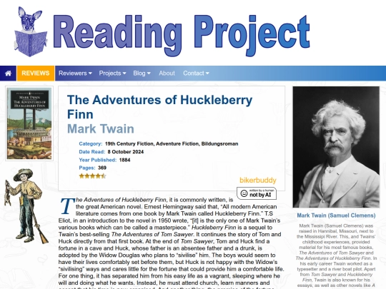 BookReviews/TheAdventuresOfHuckleberryFinn_MarkTwain screenshot