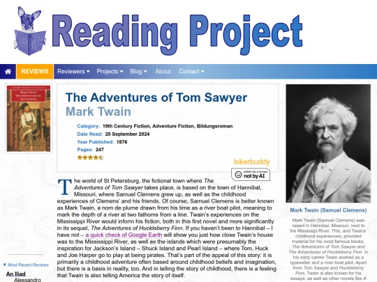 BookReviews/TheAdventuresOfTomSawyer_MarkTwain screenshot