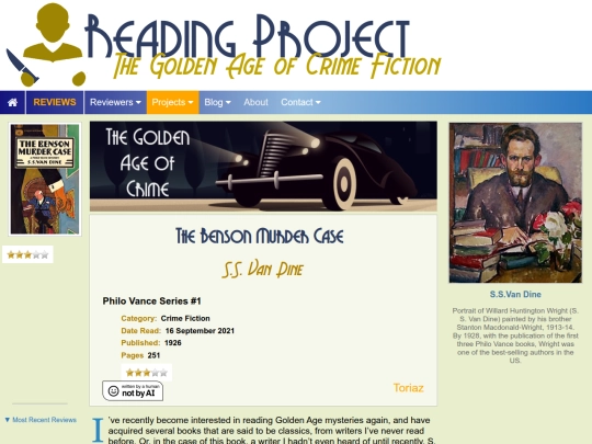 BookReviews/TheBensonMurderCase_SSVanDine screenshot