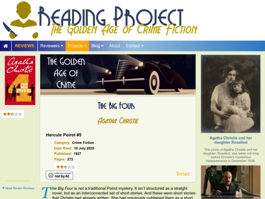 BookReviews/TheBigFour_AgathaChristie screenshot