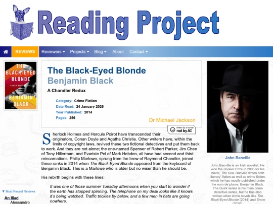 BookReviews/TheBlackEyedBlonde_BenjaminBlack screenshot
