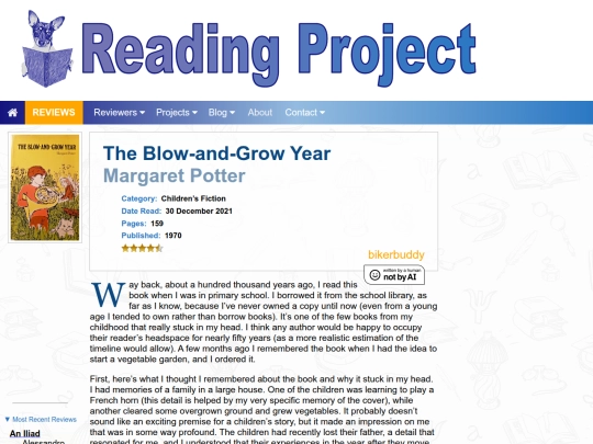 BookReviews/TheBlowAndGrowYear_MargaretPotter screenshot