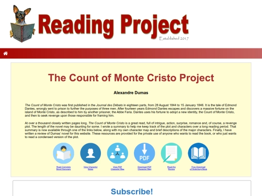 BookReviews/TheCountOfMonteCristo/TheCountOfMonteCristo-Main screenshot