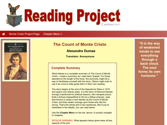 BookReviews/TheCountOfMonteCristo/TheCountOfMonteCristo_Summary_AlexanderDumas screenshot