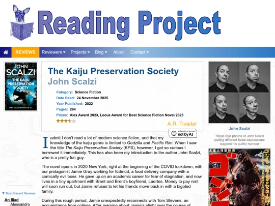 BookReviews/TheKaijuPreservationSociety_JohnScalzi screenshot