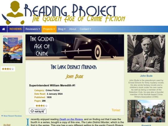 BookReviews/TheLakeDistrictMurder_JohnBude screenshot
