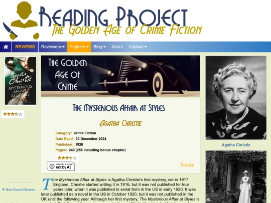 BookReviews/TheMysteriousAffairAtStyles_AgathaChristie screenshot