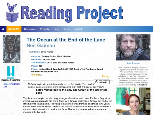 BookReviews/TheOceanAtTheEndOfTheLane_NeilGaiman screenshot