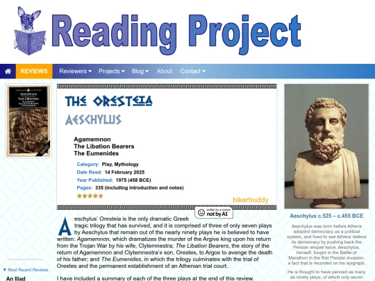 BookReviews/TheOresteia_Aeschylus screenshot