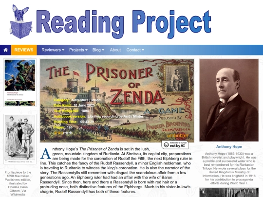BookReviews/ThePrisonerOfZenda_AnthonyHope screenshot