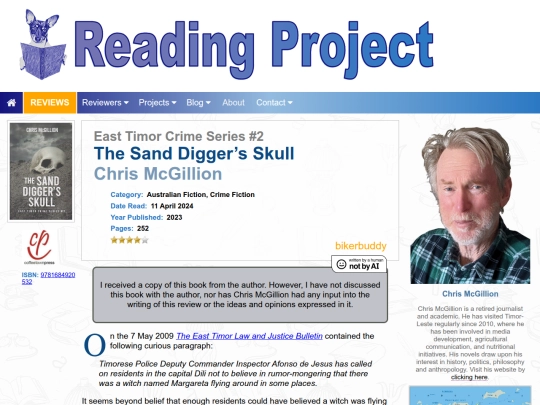 BookReviews/TheSandDiggersSkull_ChrisMcGillion screenshot