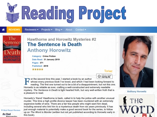 BookReviews/TheSentenceIsDeath_AnthonyHorowitz screenshot