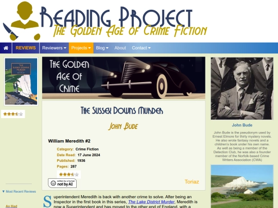 BookReviews/TheSussexDownsMurder_JohnBude screenshot