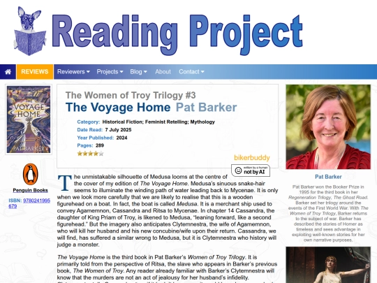 BookReviews/TheVoyageHome_PatBarker screenshot
