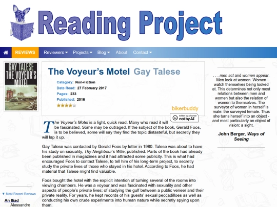 BookReviews/TheVoyeursMotel_GayTalese screenshot