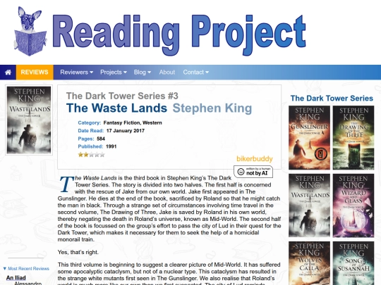 BookReviews/TheWasteLands_StephenKing screenshot