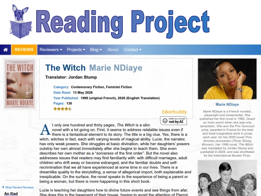 BookReviews/TheWitch_MarieNDiaye screenshot