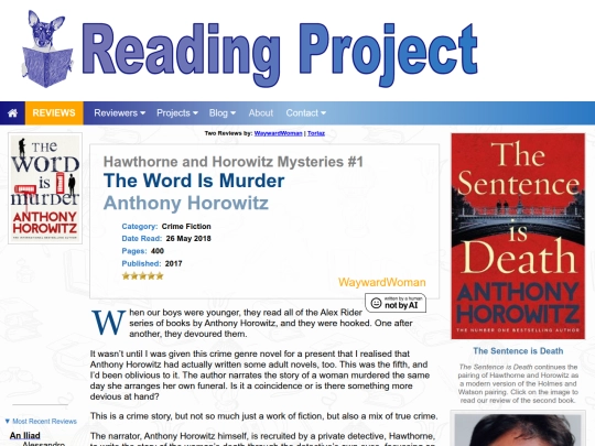 BookReviews/TheWordIsMurder_AnthonyHorowitz screenshot
