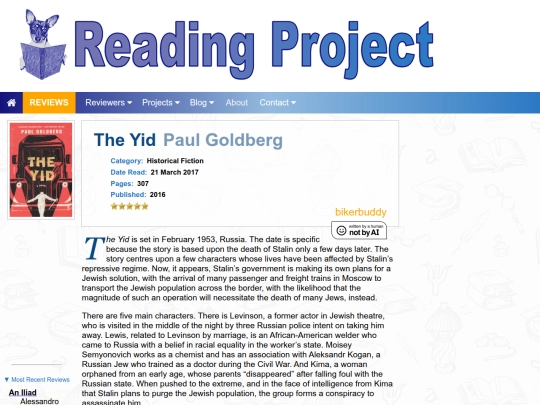 BookReviews/TheYid_PaulGoldberg screenshot