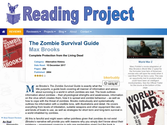 BookReviews/TheZombieSurvivalGuide_MaxBrooks screenshot
