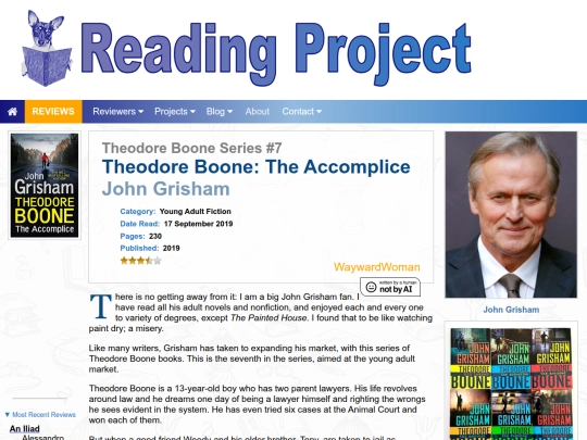 BookReviews/TheodoreBoone-TheAccomplice_JohnGrisham screenshot