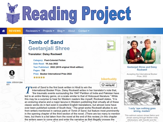 BookReviews/TombOfSand_GeetanjaliShree screenshot