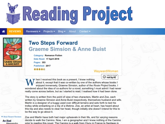 BookReviews/TwoStepsForward_GraemeSimsion_AnneBuist screenshot