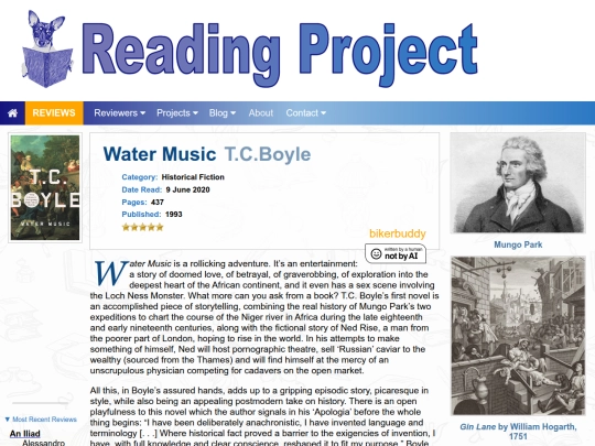 BookReviews/WaterMusic_TCBoyle screenshot