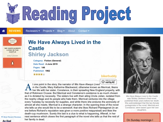 BookReviews/WeHaveAlwaysLivesInTheCastle_ShirleyJackson screenshot