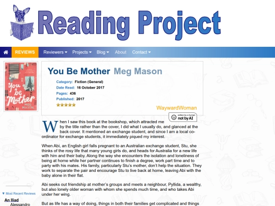 BookReviews/YouBeMother_MegMason screenshot
