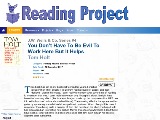 BookReviews/YouDontHaveToBeEvilToWorkHereButItHelps_TomHolt screenshot