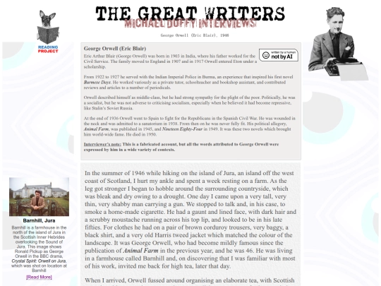 SpecialReadingProjects/GreatWriters/GeorgeOrwell/GeorgeOrwell-EricBlair screenshot