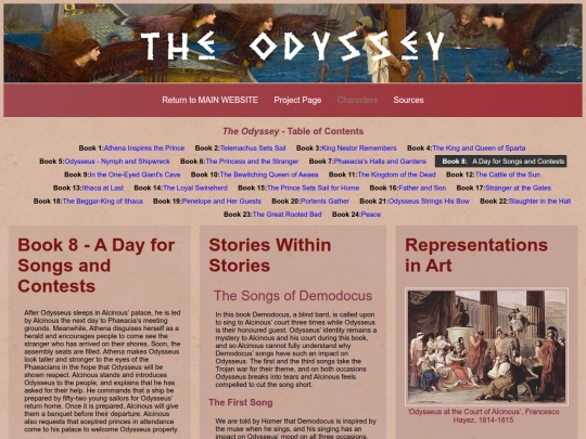 SpecialReadingProjects/Homer/TheOdyssey/Summary/08 screenshot