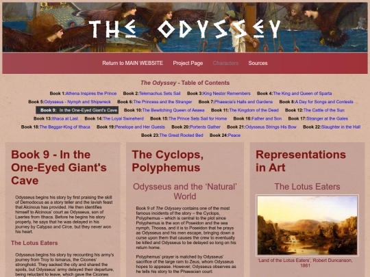 SpecialReadingProjects/Homer/TheOdyssey/Summary/09 screenshot
