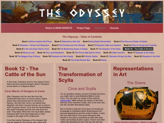 SpecialReadingProjects/Homer/TheOdyssey/Summary/12 screenshot