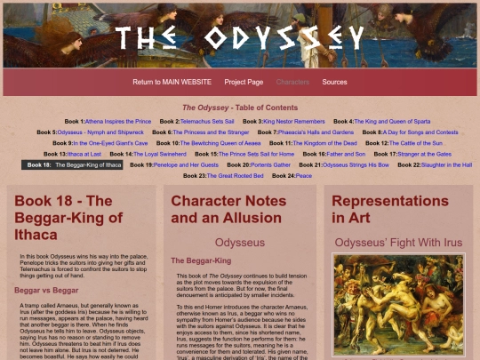 SpecialReadingProjects/Homer/TheOdyssey/Summary/18 screenshot