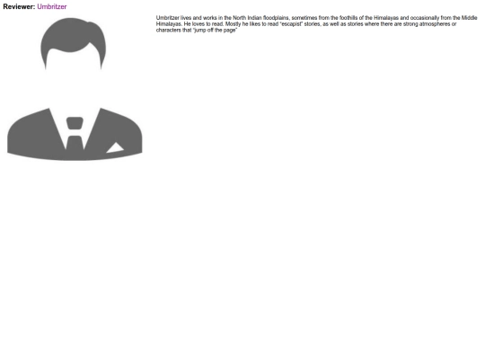Users/ReviewProfile/umbritzerProfile screenshot
