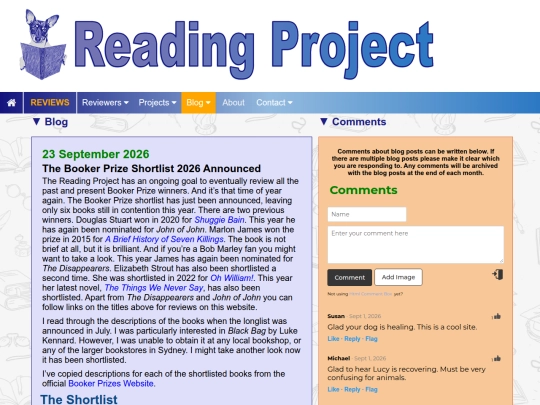 blog screenshot