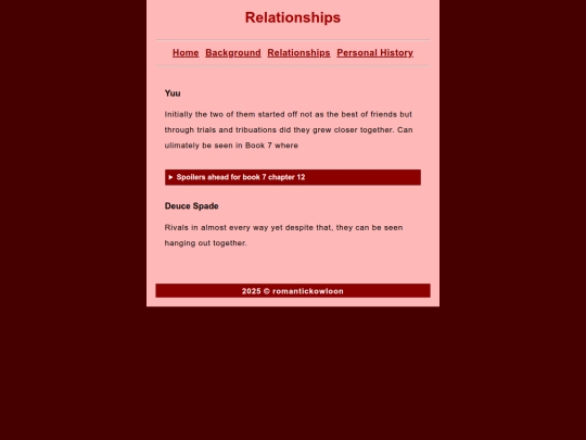 fanshrines/ace_trappola/relationships screenshot