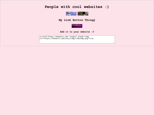 links screenshot